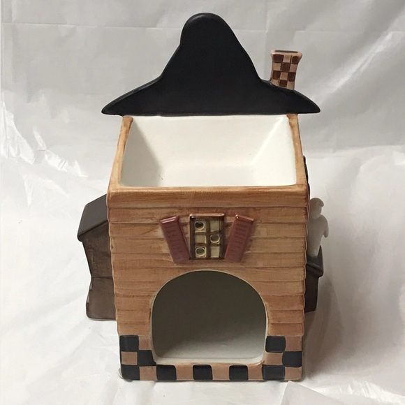 Yankee Candle Halloween House Votive Candle Tart Warmer Witch Ghost - Picture 5 of 7